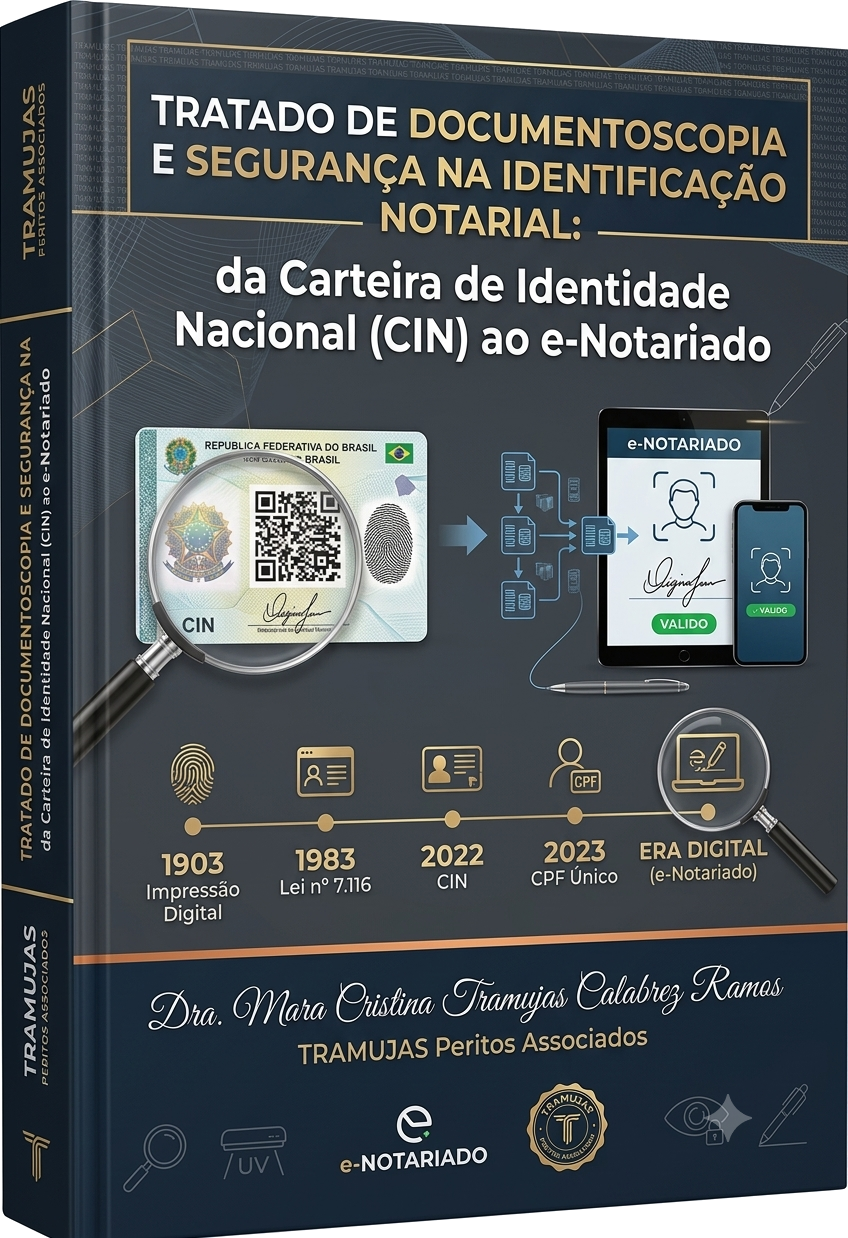 Capa do e-book: Tratado de Documentoscopia e Segurança na Identificação Notarial